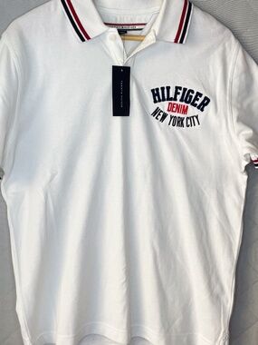 Tommy Hilfiger Denim New York City Polo Shirt - NWT - Size Large